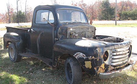 1948 Ford Pick Up Arrival